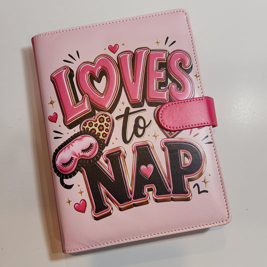 Loves to Nap - A5 Binder