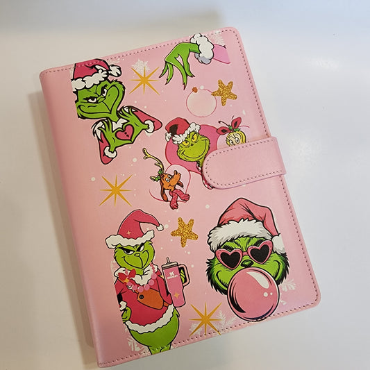 Pink Grinch - A5 Binder