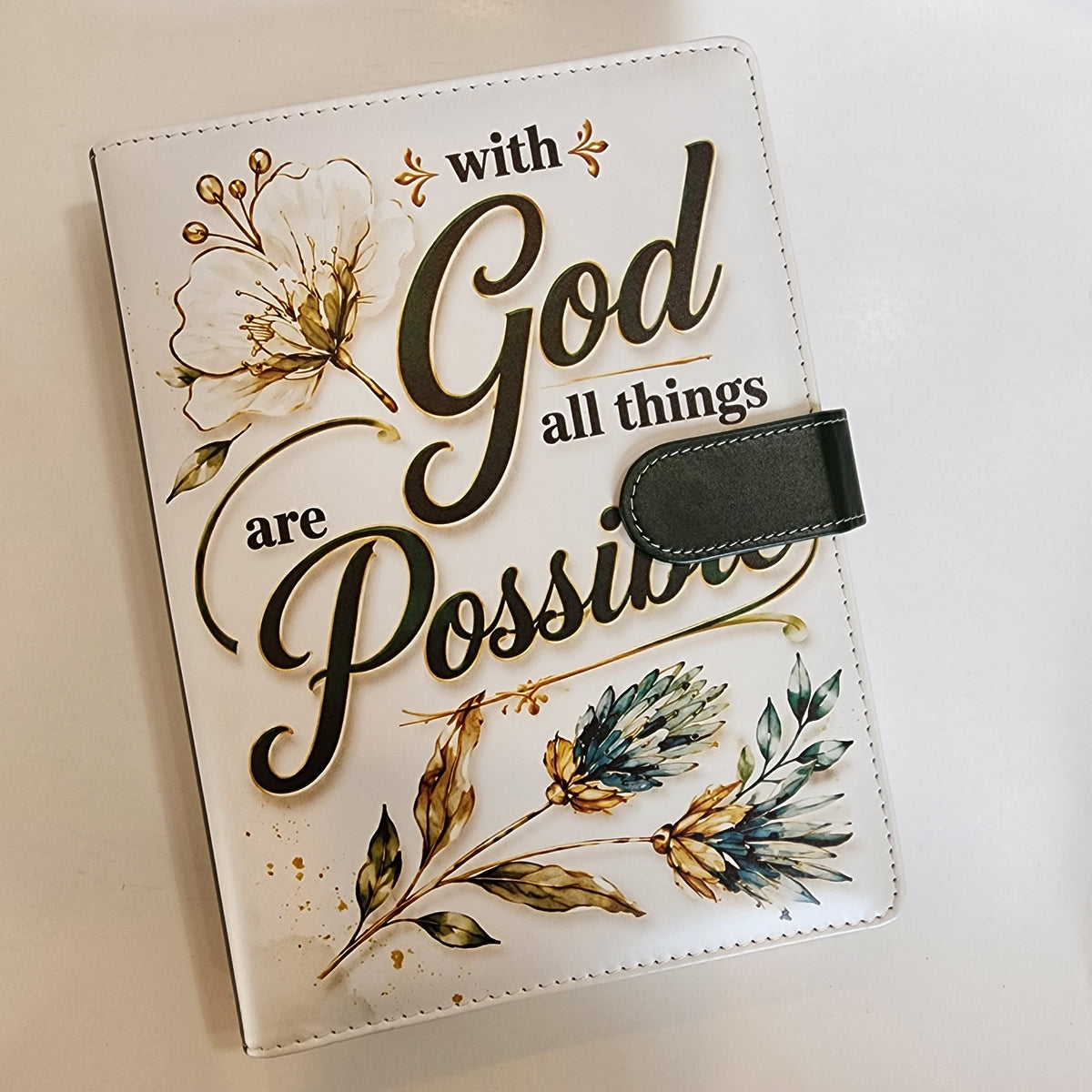 With God All Things are Possible - A5 Binder