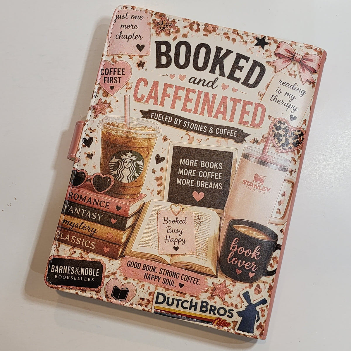 Booked & Caffeinated - A5 Binder