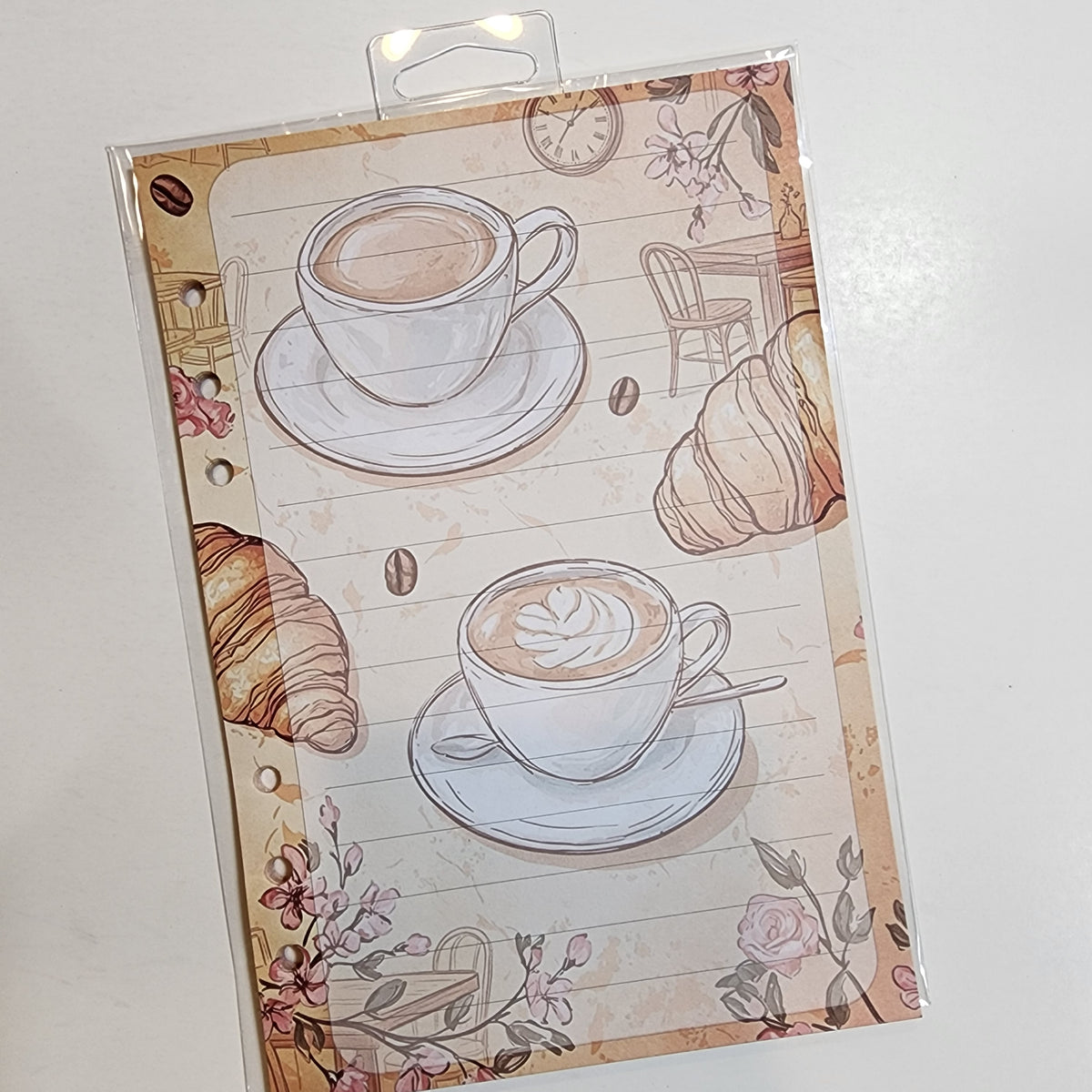 Coffee & Croissant - A5 Refill Paper