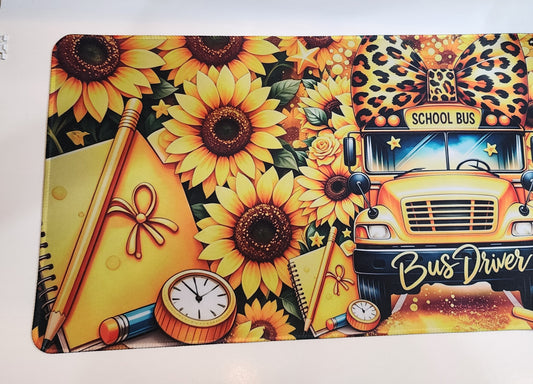 School Bus Driver Desk Pad