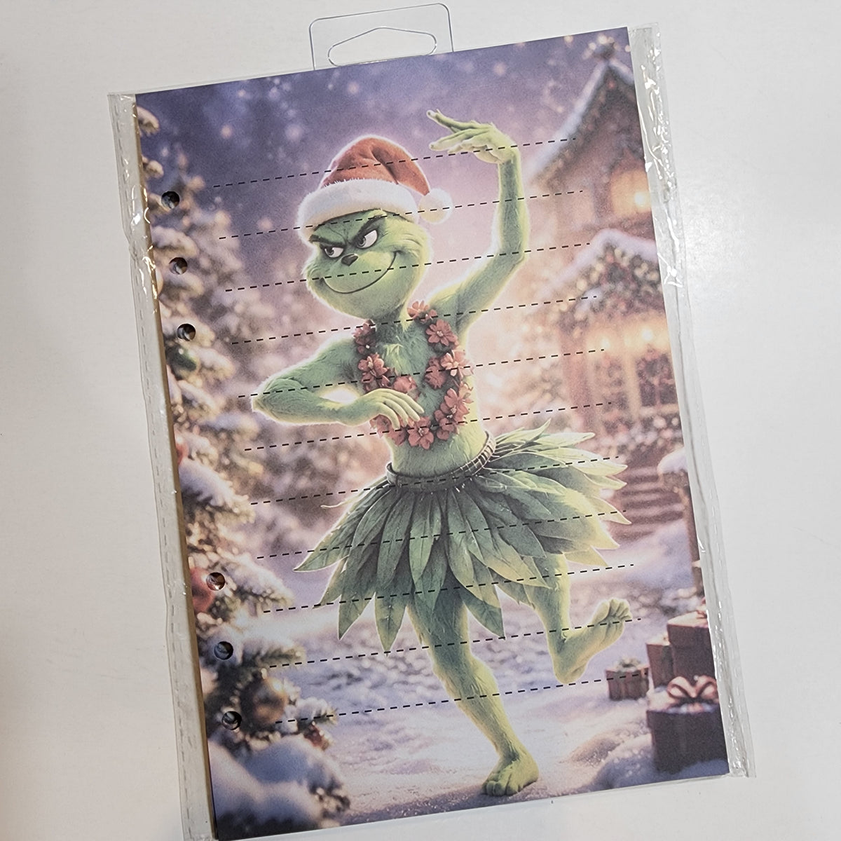 Mele Kalikimaka Grinch - A5 Refill Paper
