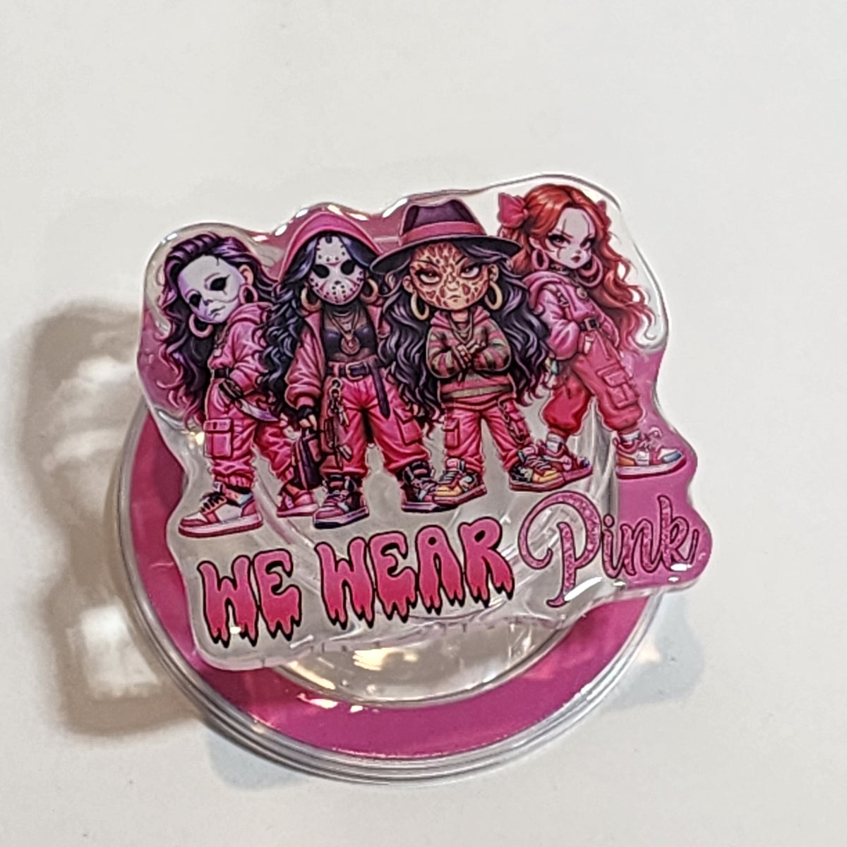 Horror Icons 2: We Wear Pink Magnetic Phone Holder