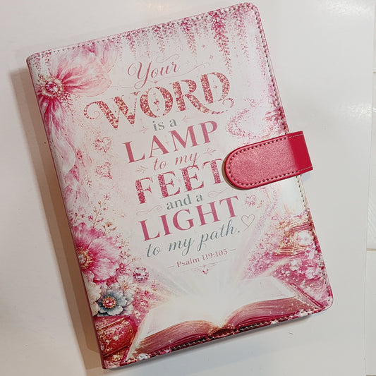 Lamp to My Feet Psalm 119:105 - A5 Binder