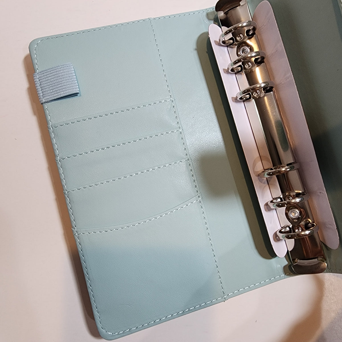 Blue Snowman - A6 Binder