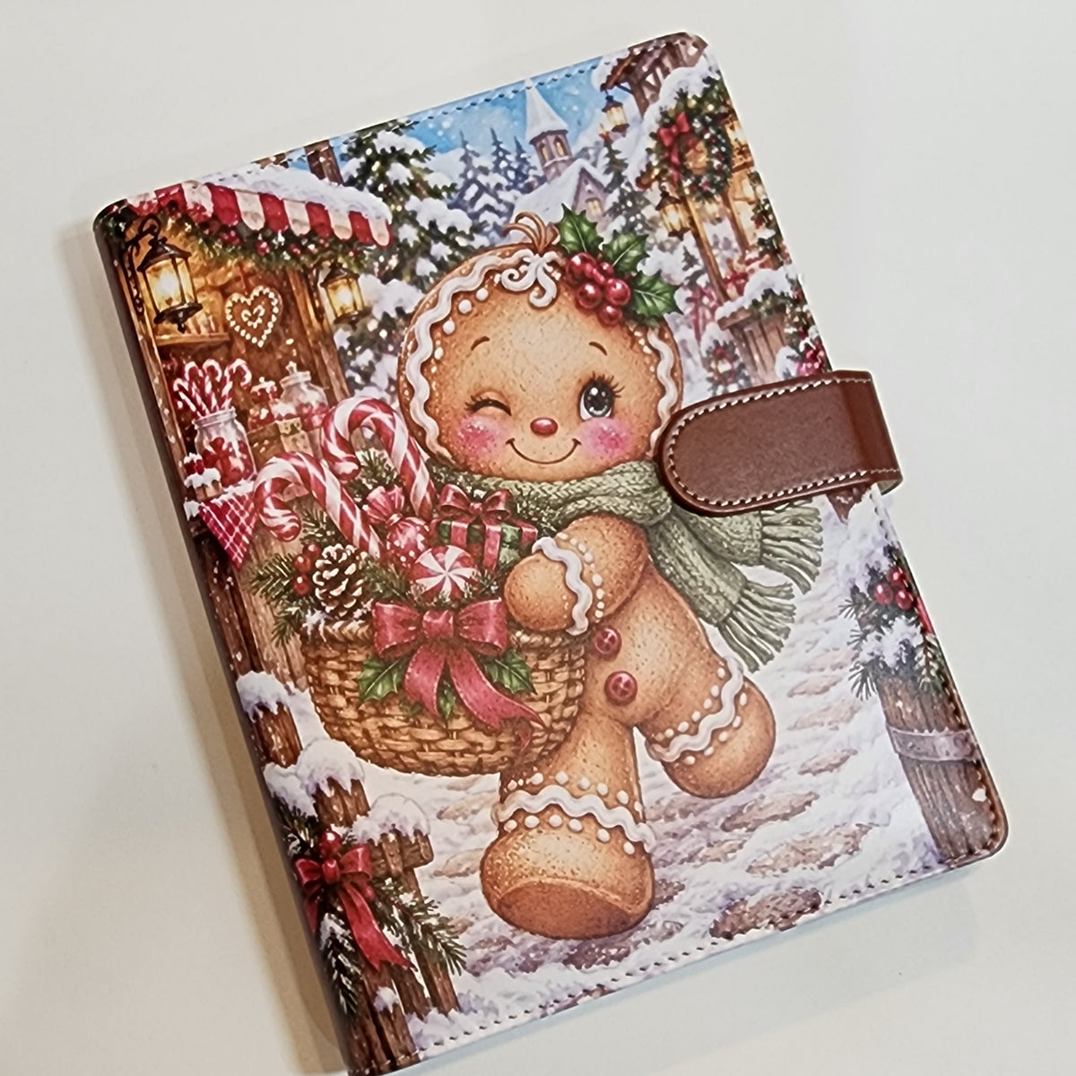 Gingerbread Shopping - A5 Binder