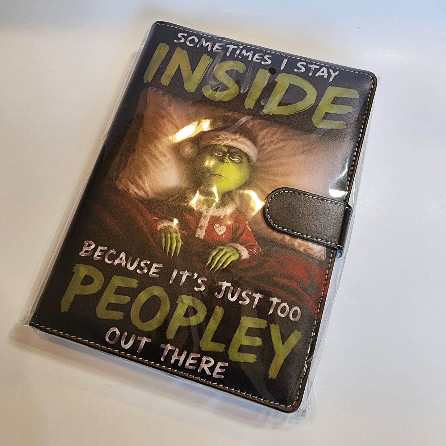 Grinch, Too Peopley - A5 Binder