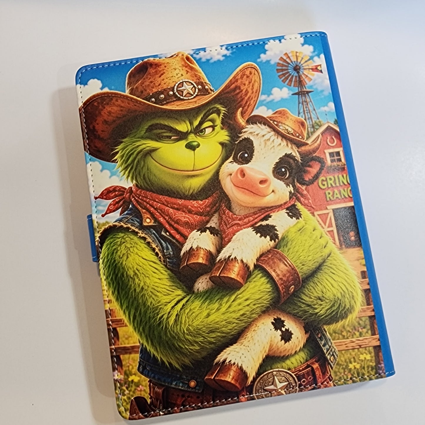 Grinch & Moo Moo - A5 Binder