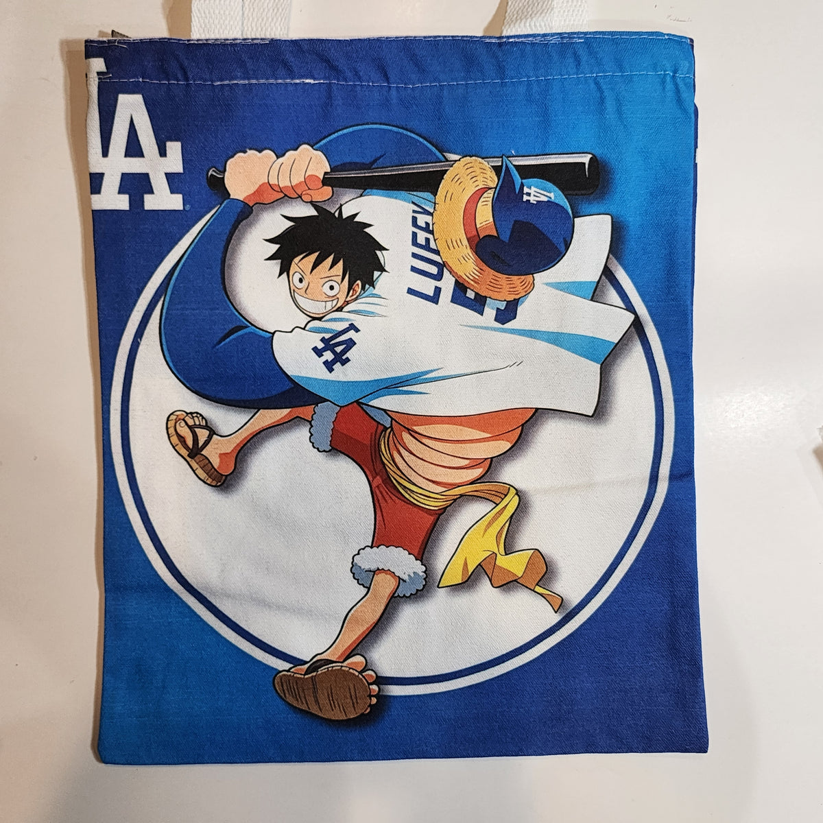 L.A. Luffy - Canvas Tote Zipper Closure