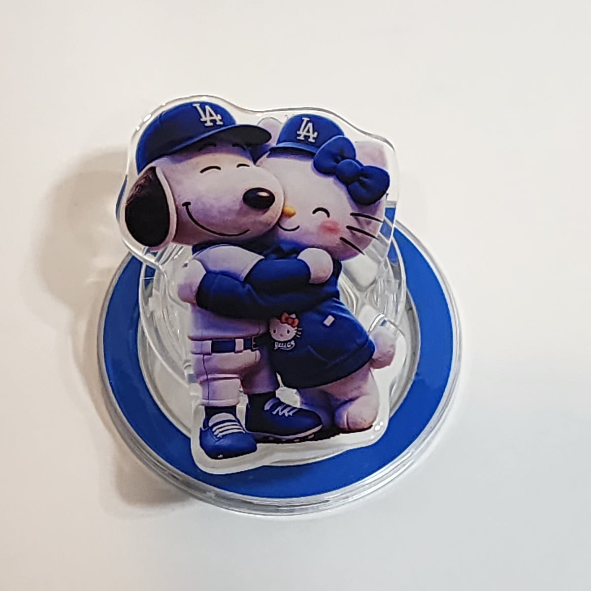 L.A. Snoopy & HK Magnetic Phone Holder