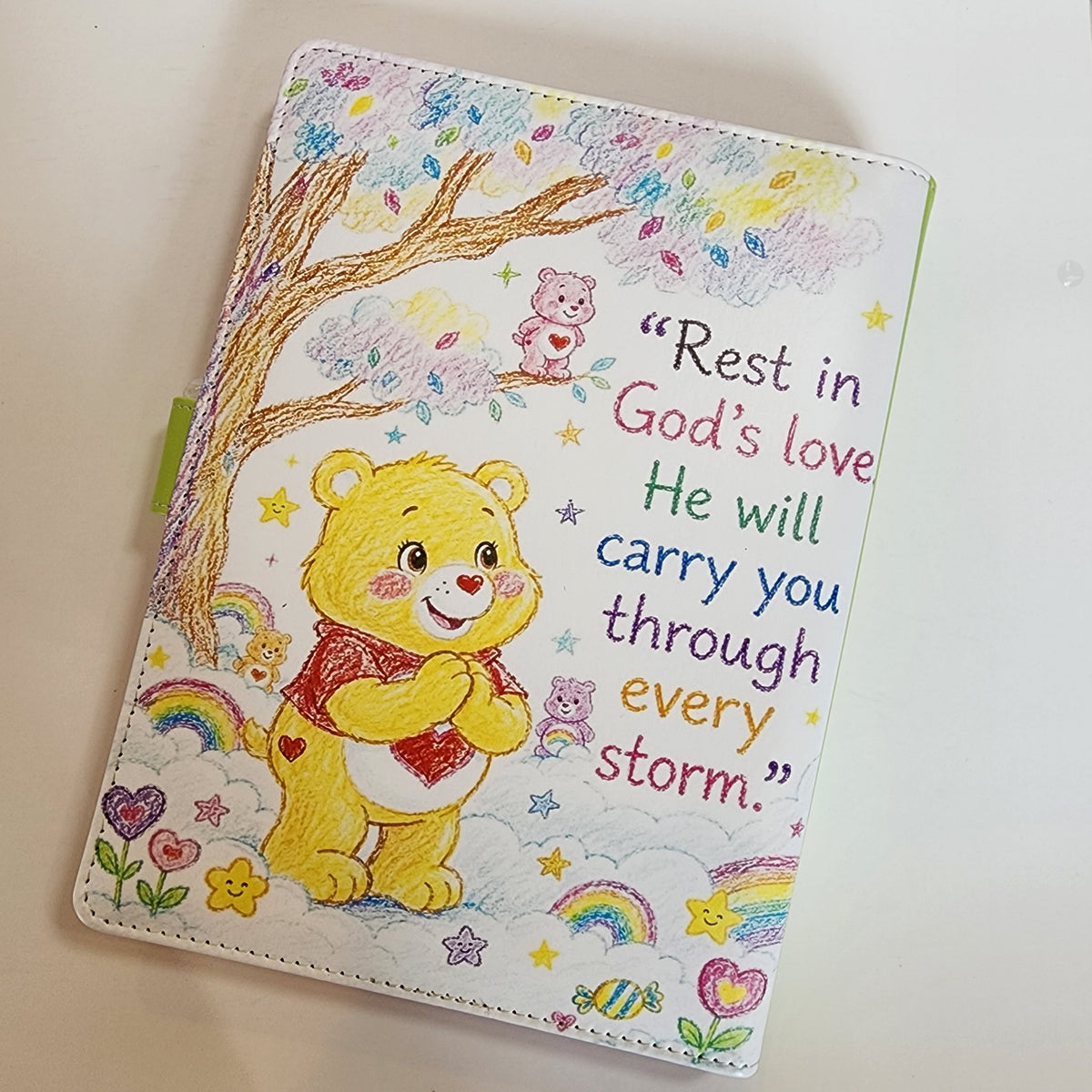 Care Bear Prayer 3 - A5 Binder
