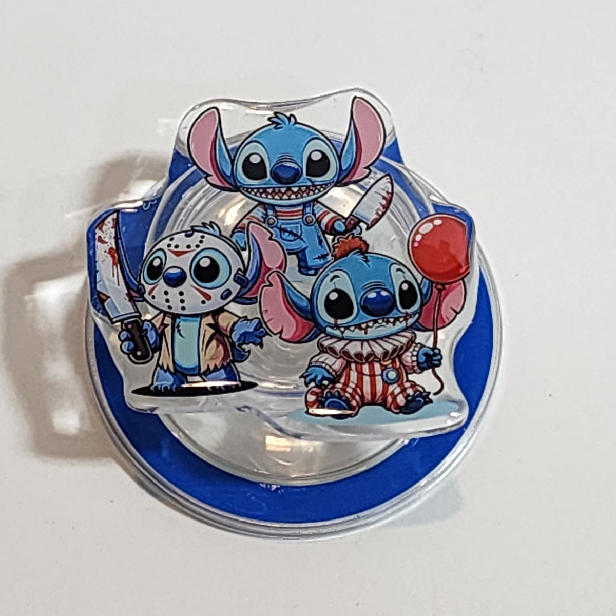 Stitch Horror Icons Magnetic Phone Holder
