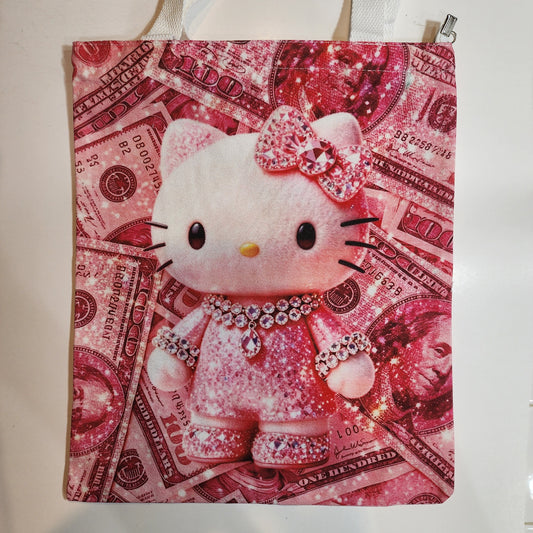 Glam HK - Canvas Tote Zipper Closure