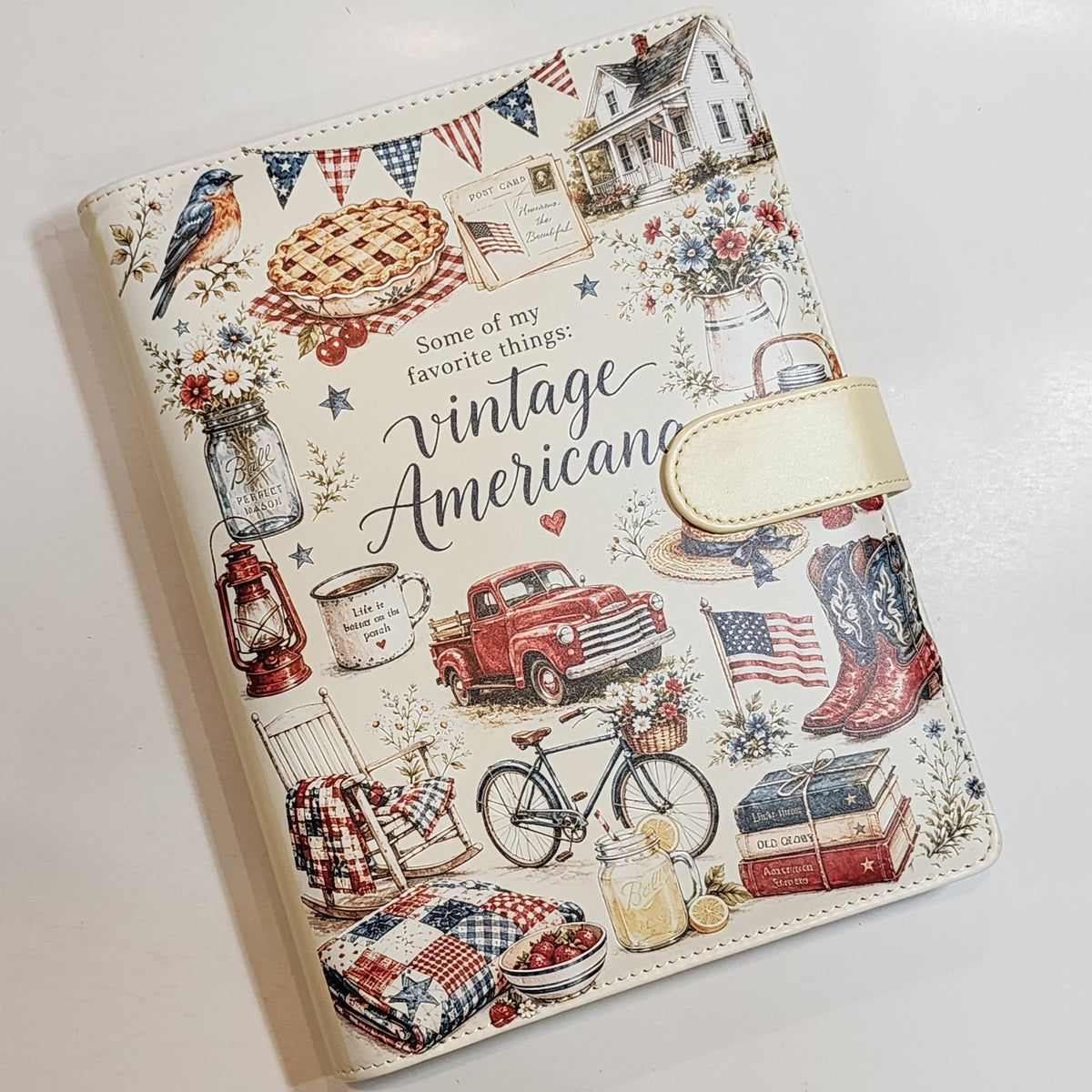 Vintage Americana - A5 Binder