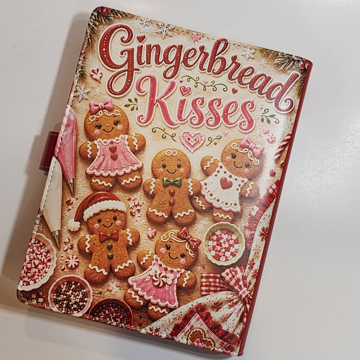 Gingerbread Kisses - A5 Binder