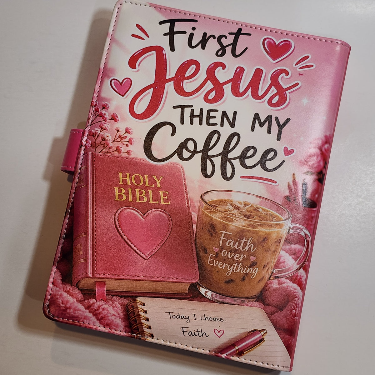 First Jesus Then My Coffee - A5 Binder