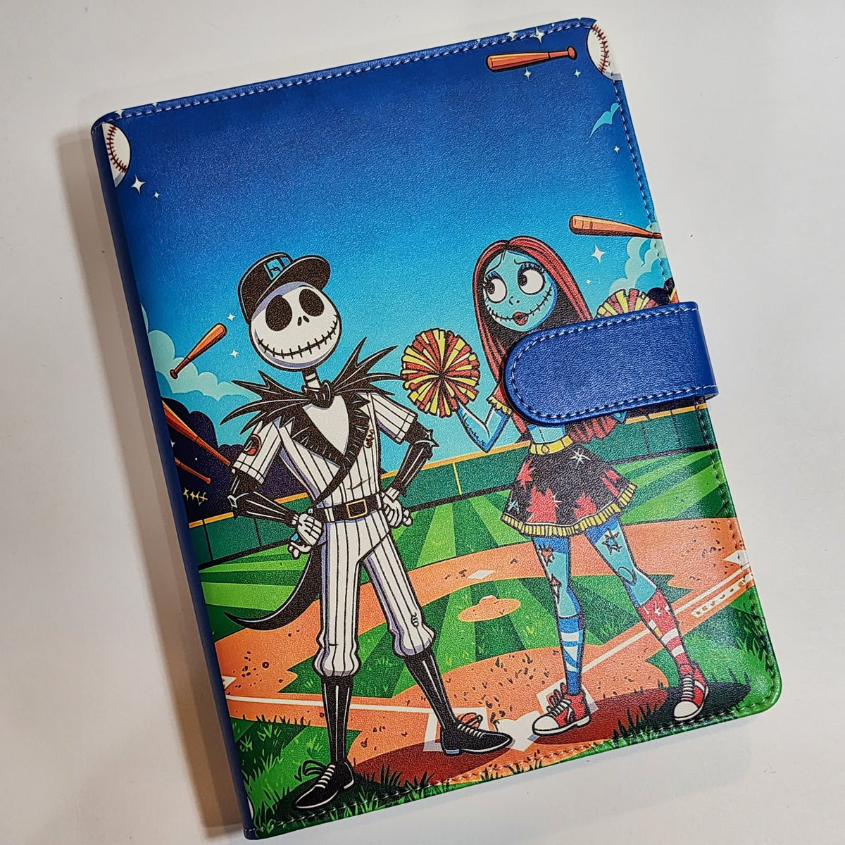 Jack & Sally Baseball - A5 Binder