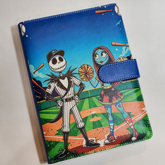 Jack & Sally Baseball - A5 Binder