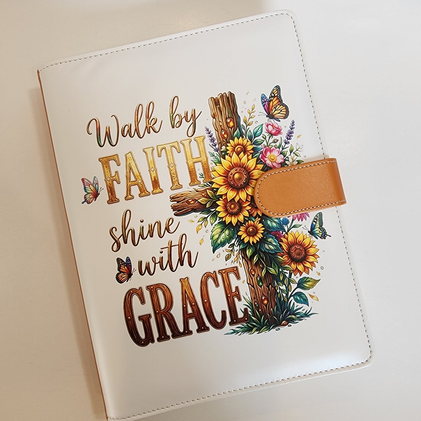 Walk By Faith Shine with Grace - A5 Binder