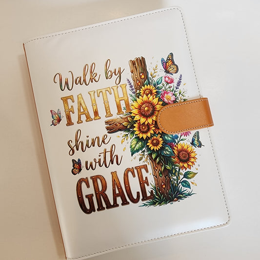 Walk By Faith Shine with Grace - A5 Binder