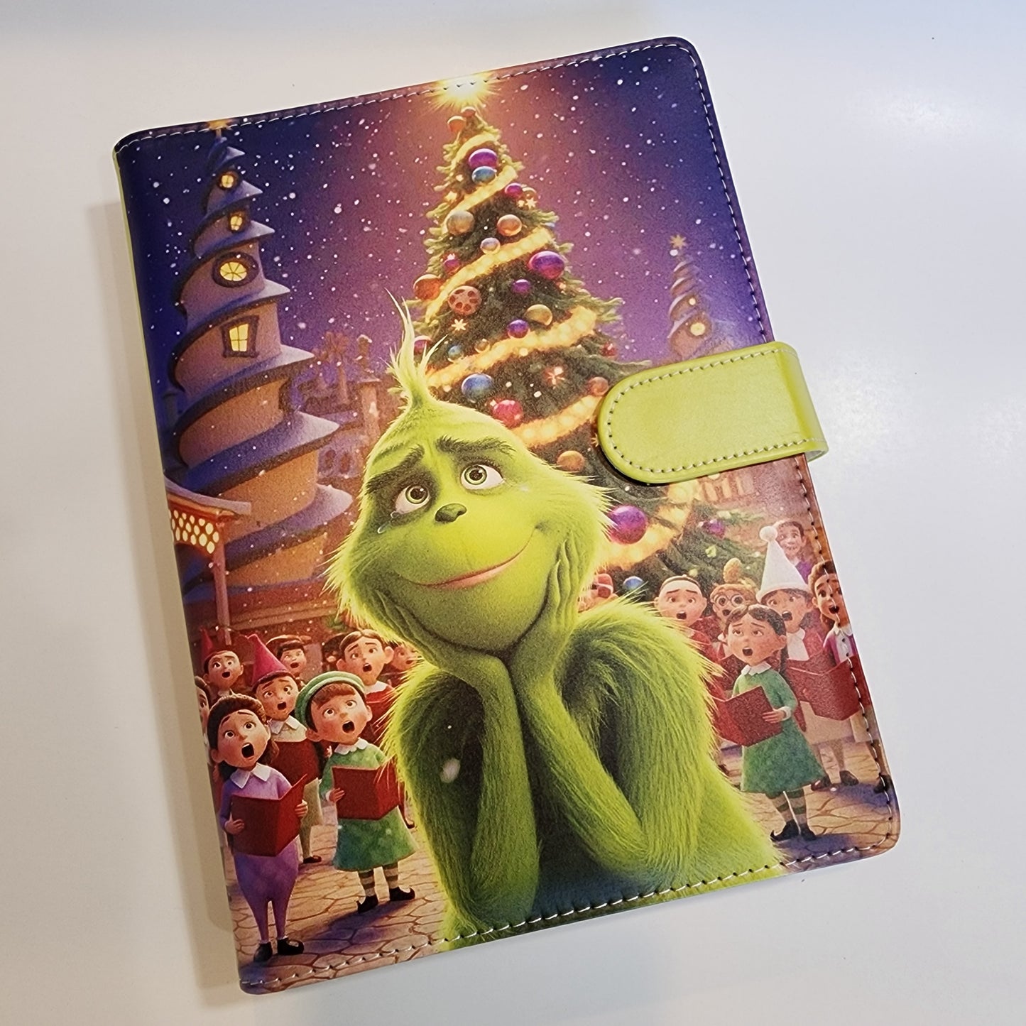 Grinch Christmas Spirit - A5 Binder