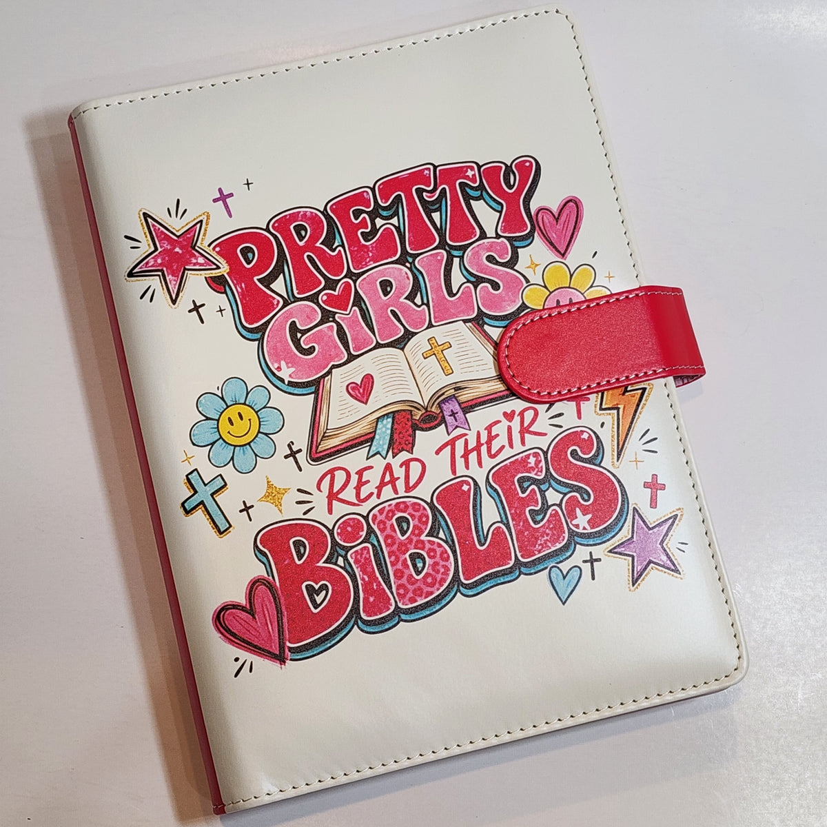 Pretty Girls Read Their Bibles - A5 Binder