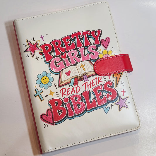 Pretty Girls Read Their Bibles - A5 Binder