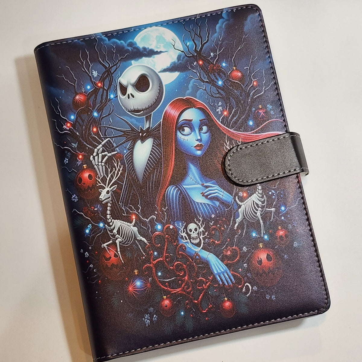Jack & Sally Xmas Land - A5 Binder