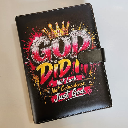 God Did It - A5 Binder
