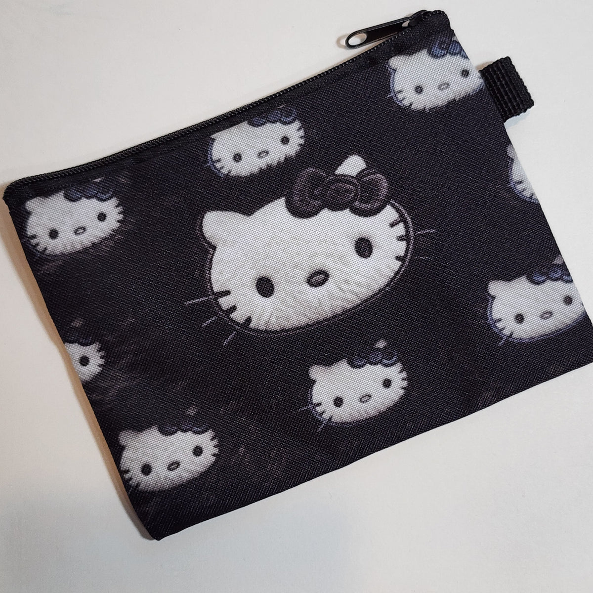 HK Black & White Accessory Pouch
