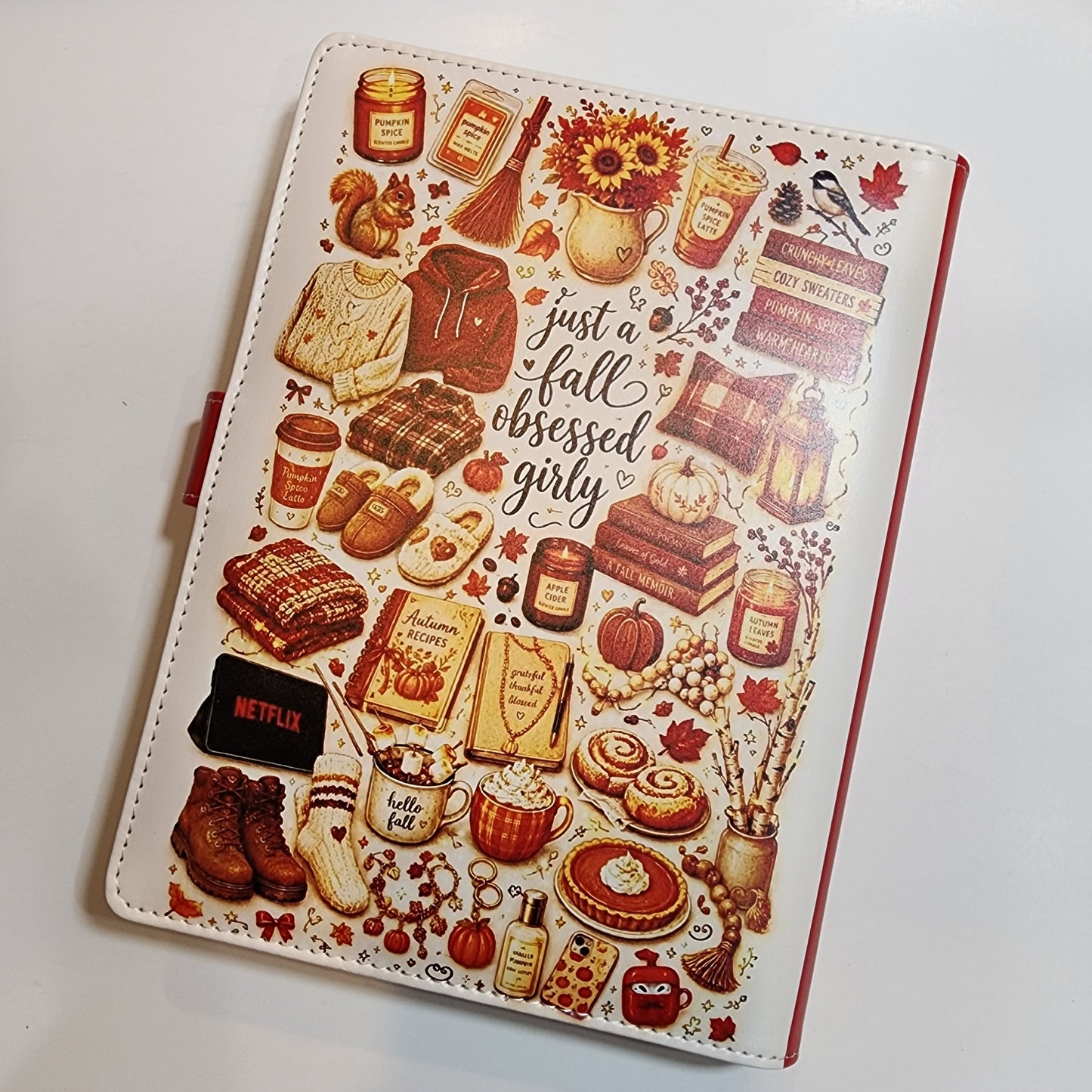 Fall Obsessed Girly - A5 Binder