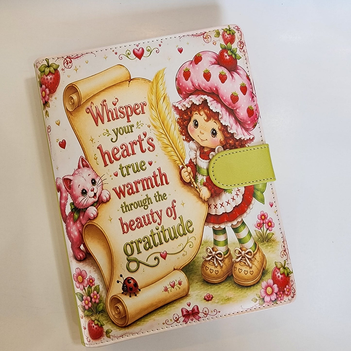 Strawberry Shortcake Gratitude - A5 Binder