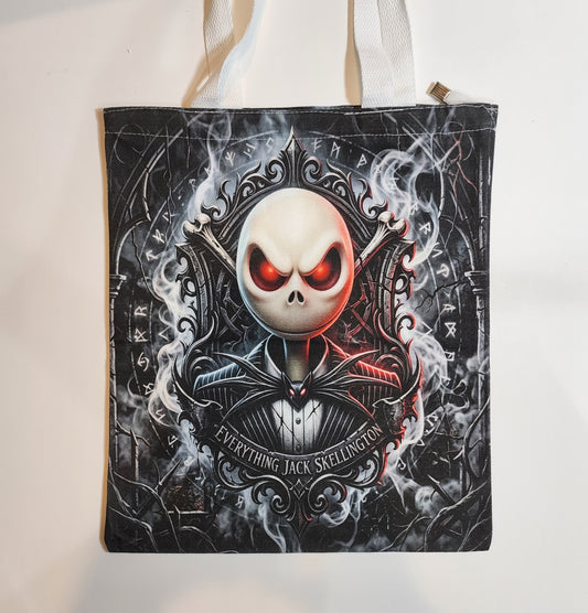 Everything Jack - Canvas Tote Zipper Closure