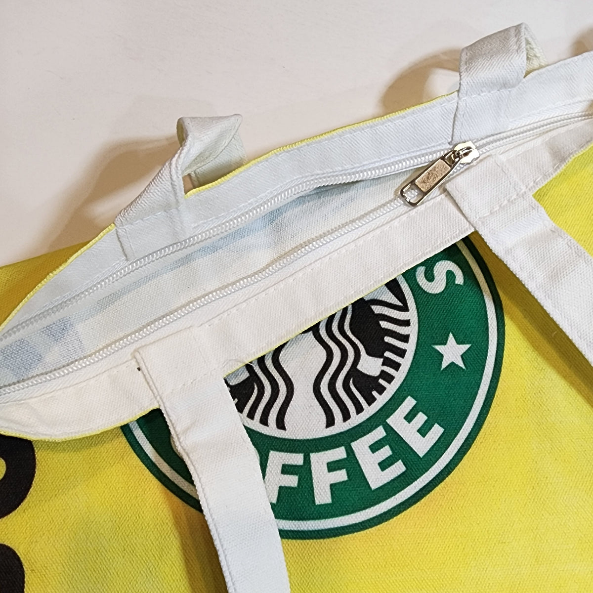 SBX + Peanuts - Canvas Tote Zipper Closure