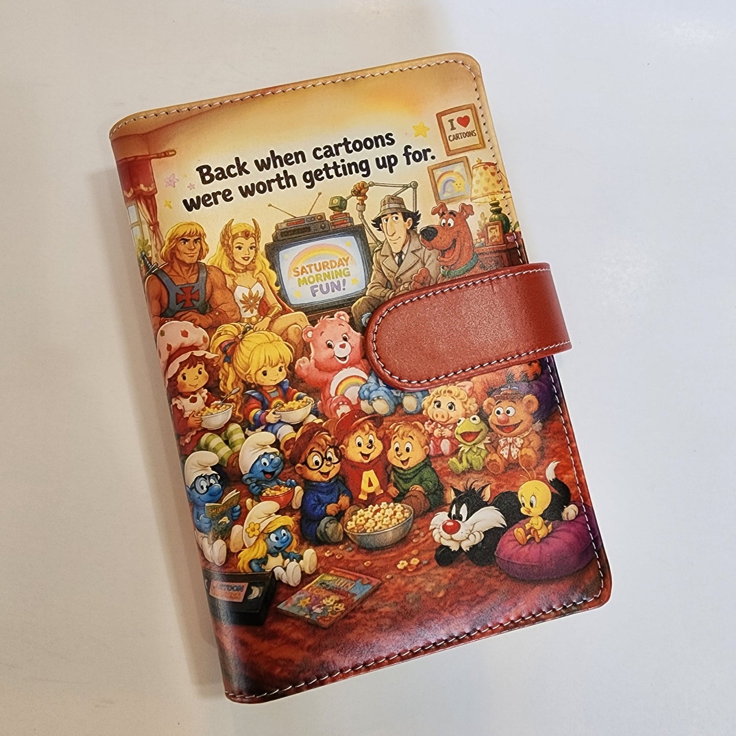 Retro Cartoons - A6 Binder