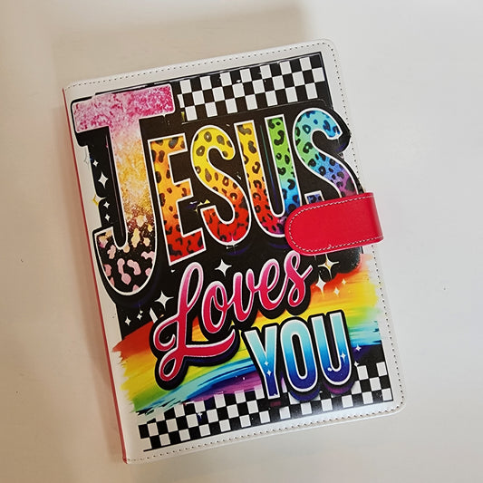 Jesus Loves You - A5 Binder