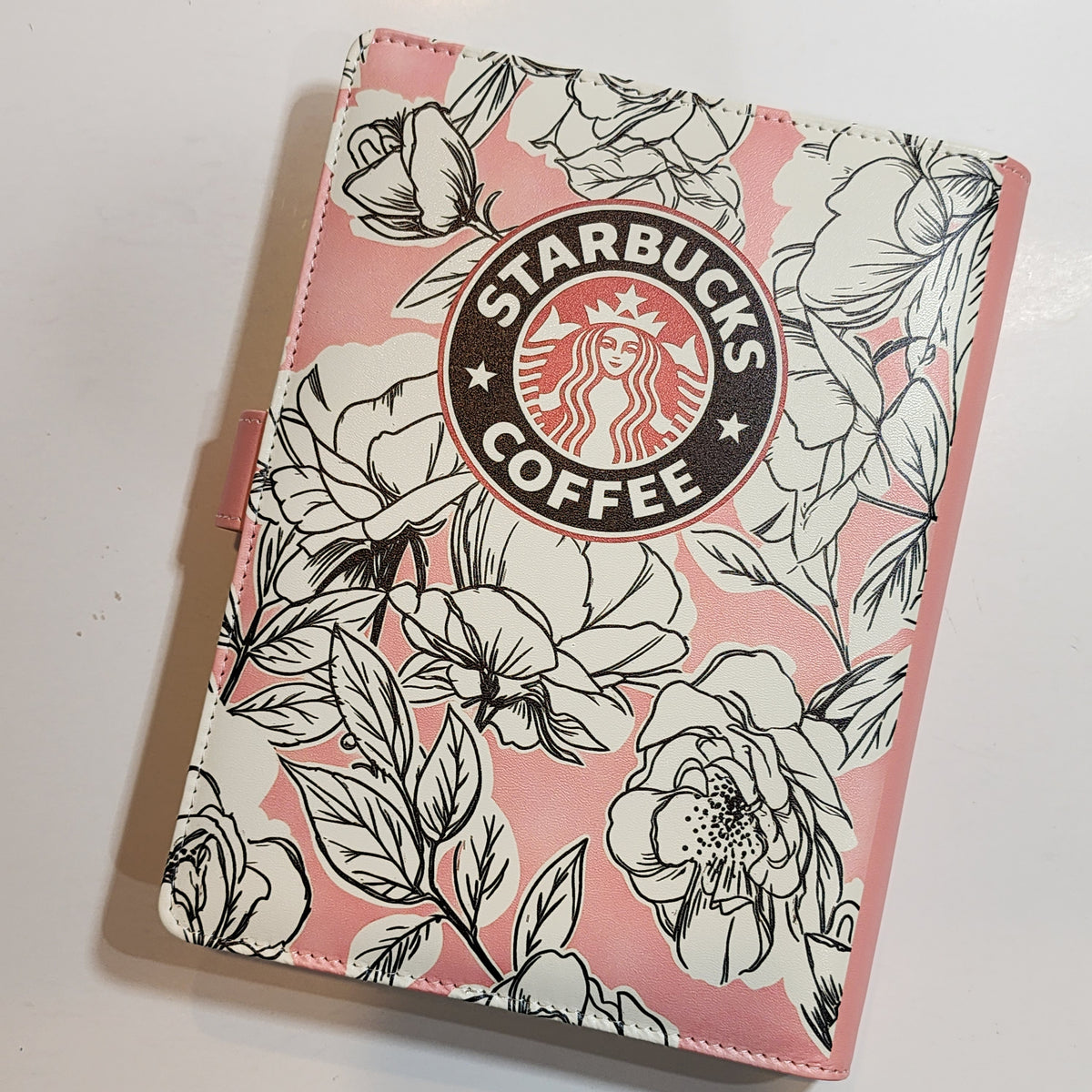 SBX Black & White Florals - A5 Binder