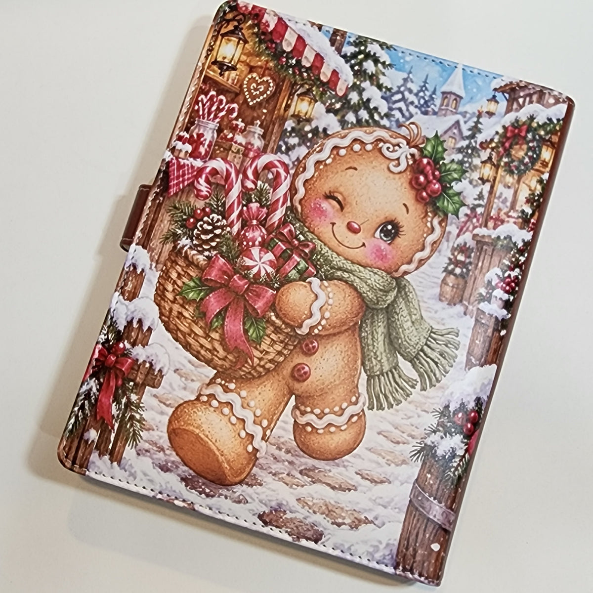 Gingerbread Shopping - A5 Binder