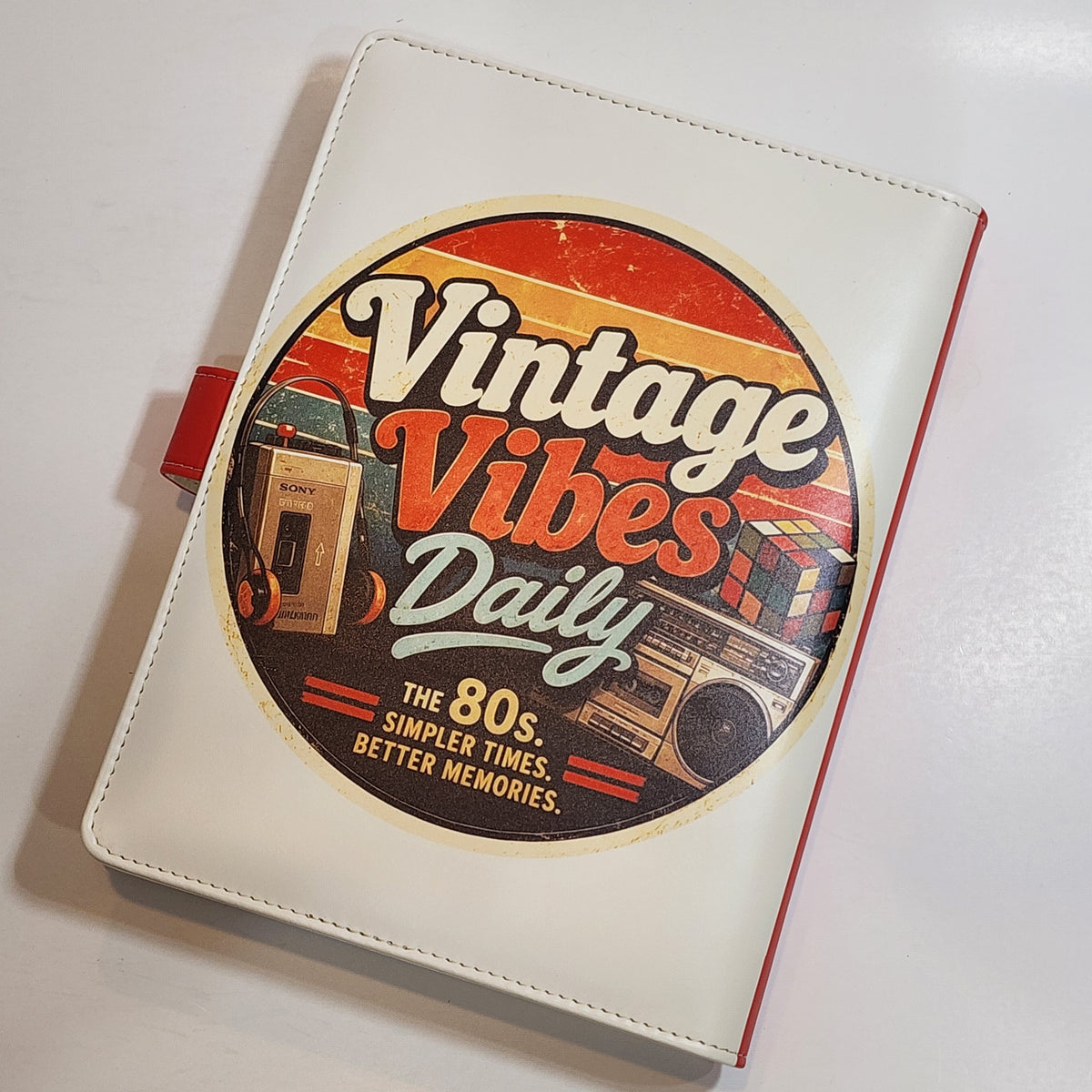 Vintage Vibes Daily - A5 Binder