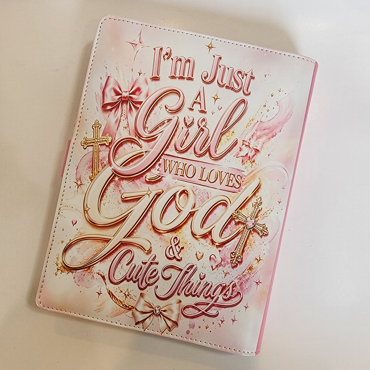 Just a Girl Who Loves God - A5 Binder