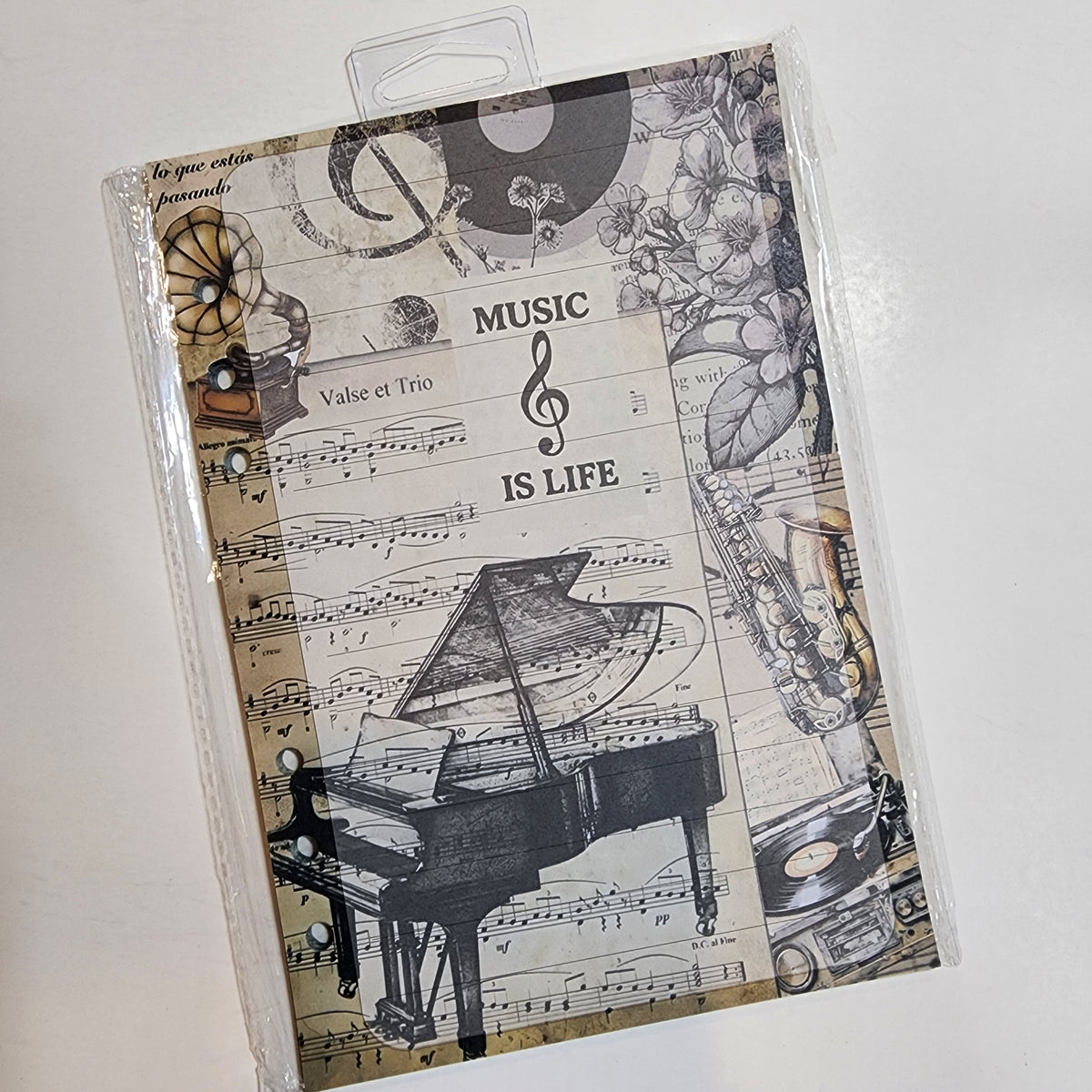 Music is Life - A5 Refill Paper
