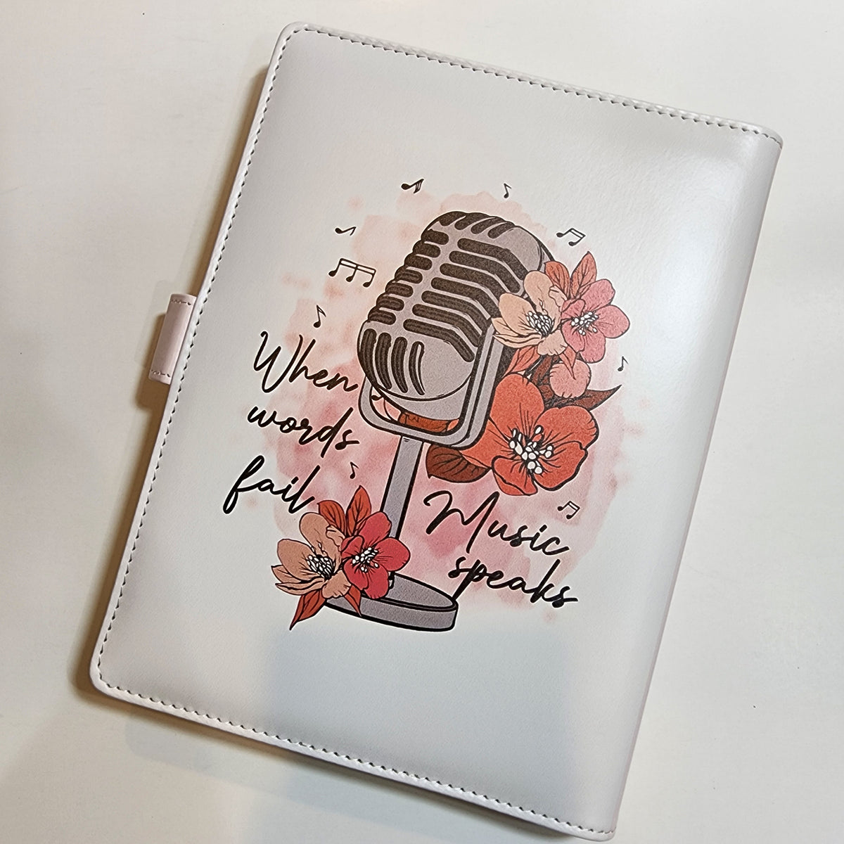 Music Speaks - A5 Binder
