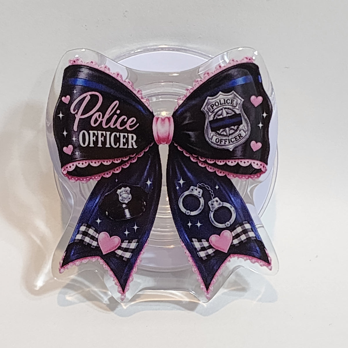 Police Officer Bow Magnetic Phone Holder