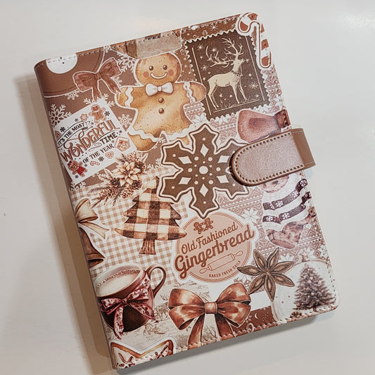 Gingerbread Collage - A5 Binder