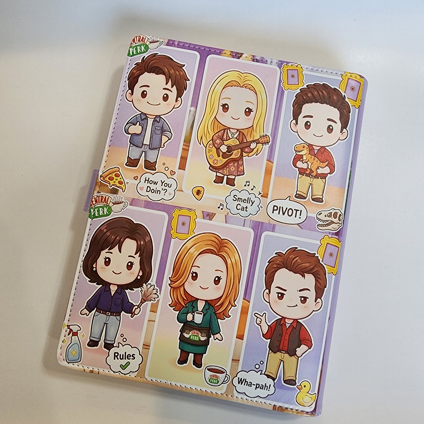 Central Perk Chibi Friends - A5 Binder