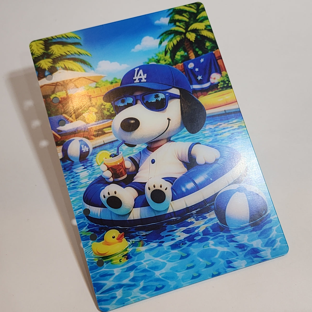 L.A. Snoopy - Acrylic A5 Dashboard