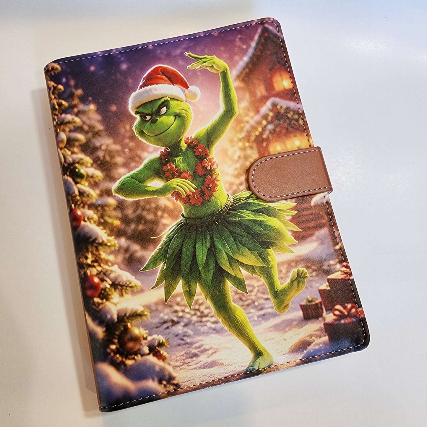 Mele Kalikimaka Grinch - A5 Binder