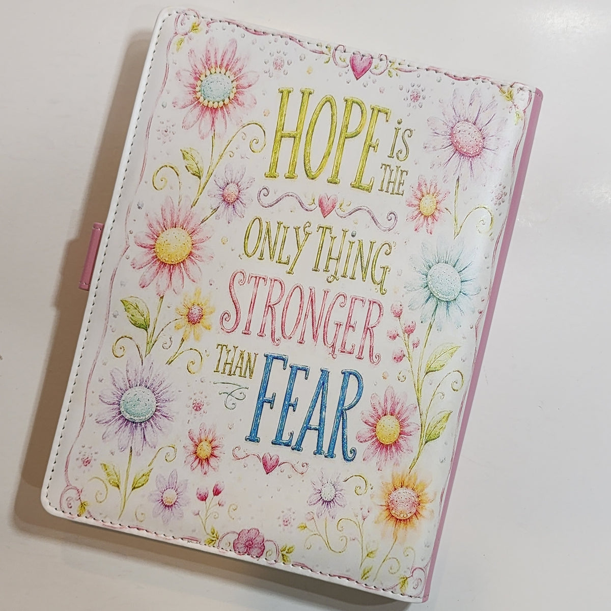 Hope Stronger Than Fear - A5 Binder