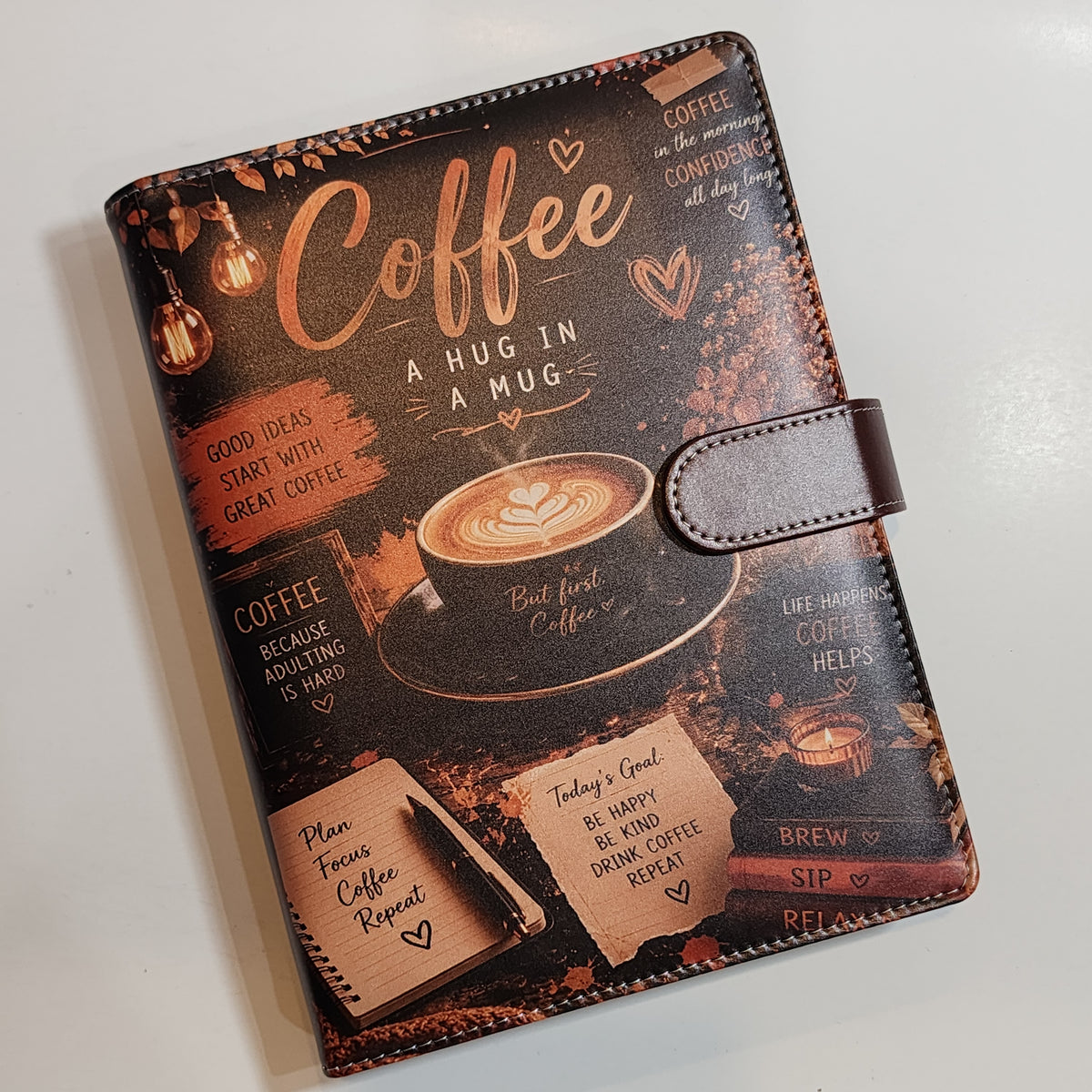 A Hug in a Mug - A5 Binder